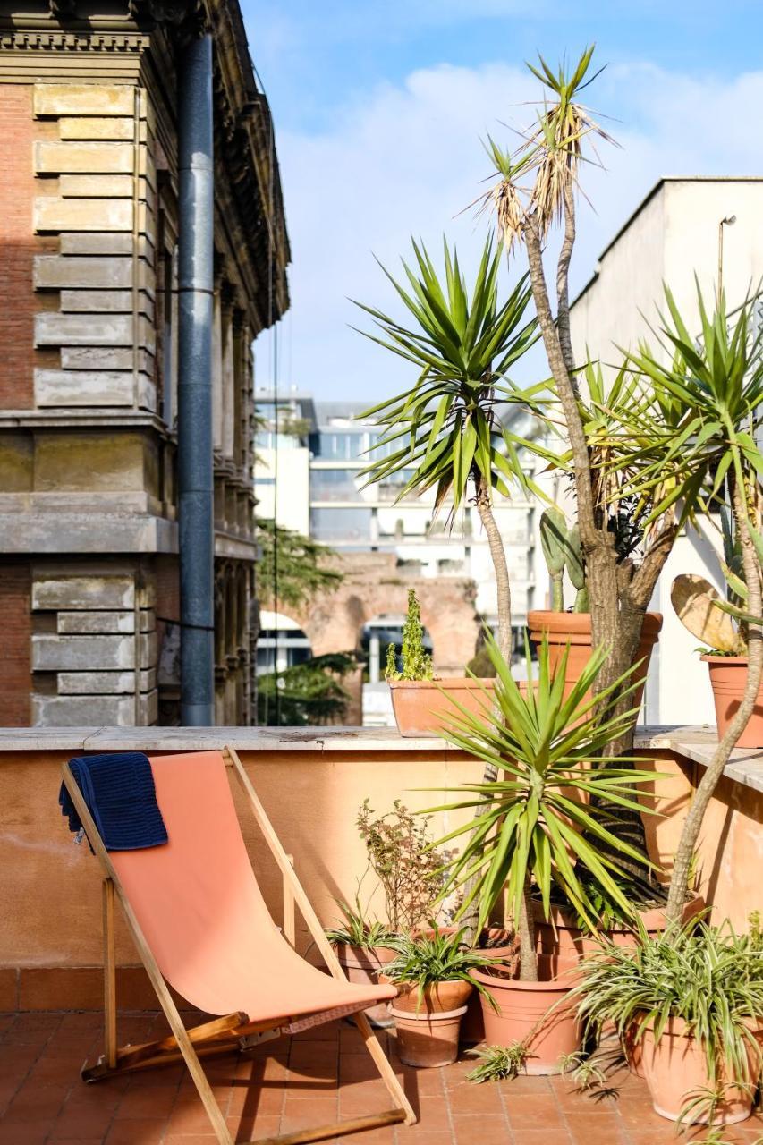 Spacious Apartment With Big Terrace At Colosseum Rom Eksteriør billede